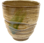 Sazanami - brauner Becher